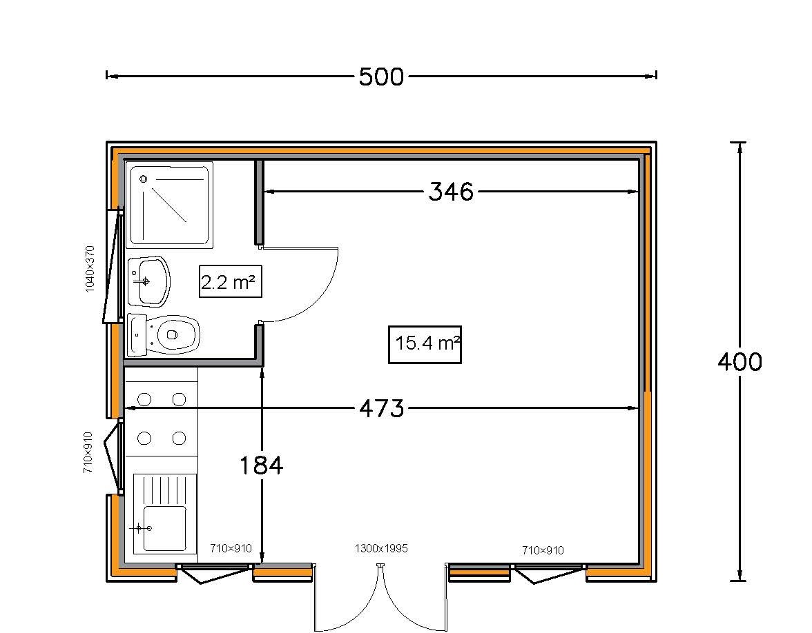 Plan Archi chalet Colibri