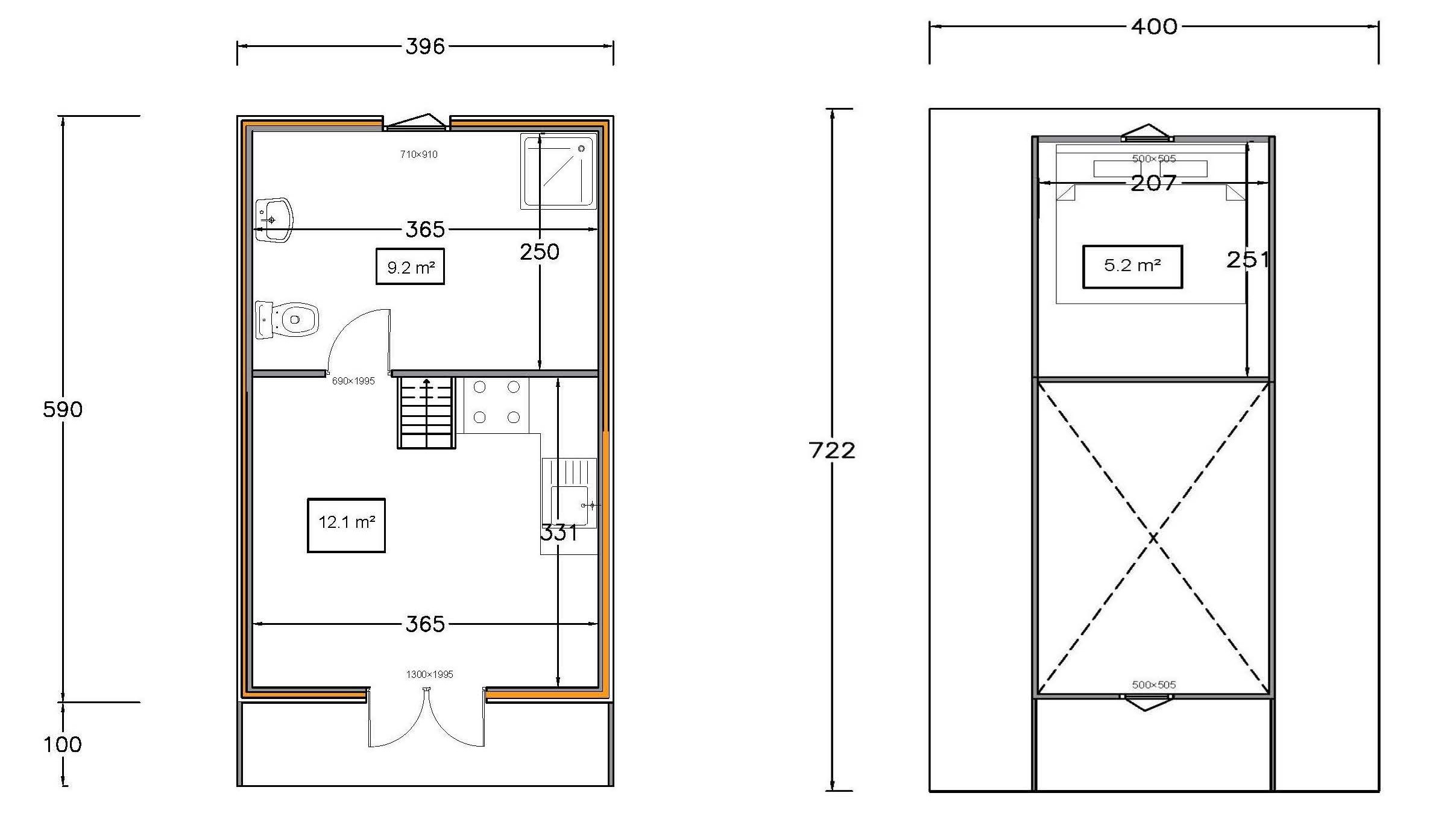 Plan chalet tipi Chalet tipi en bois en kit